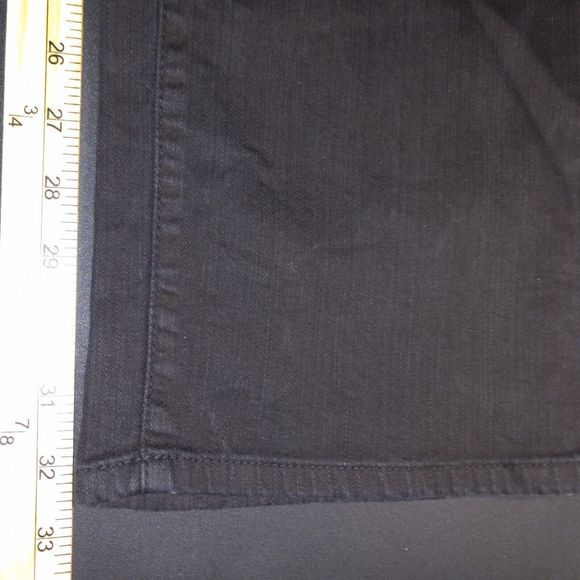 Jag Jeans Black Size 16W Smooths Tummy Mid-Rise Dark Wash Hong Kong NEW - Picture 16 of 16